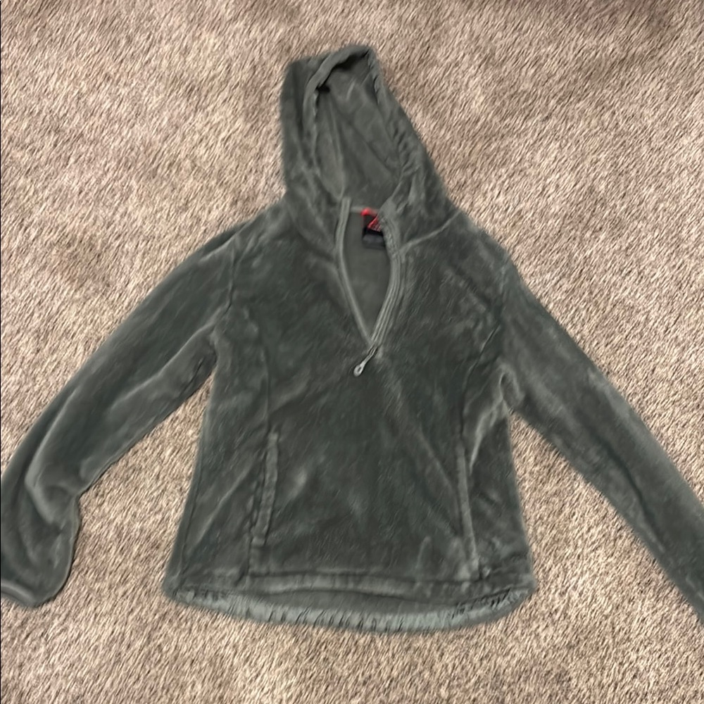 Gerry Weber Green V-Neck Sweater Cozy Comfort